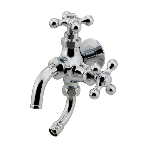 双口万能水栓凍結止