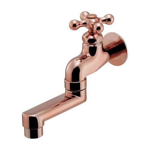 自在水栓80カッパーブラウン