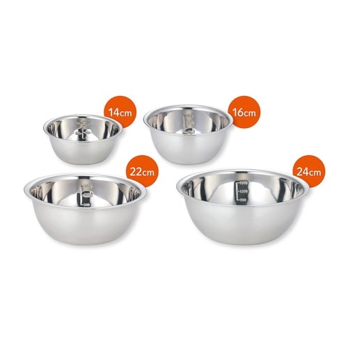 カクセー ST−4 ステンレスボウル ×4