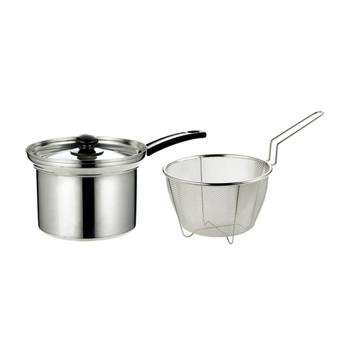 しきさい ザル 片手鍋