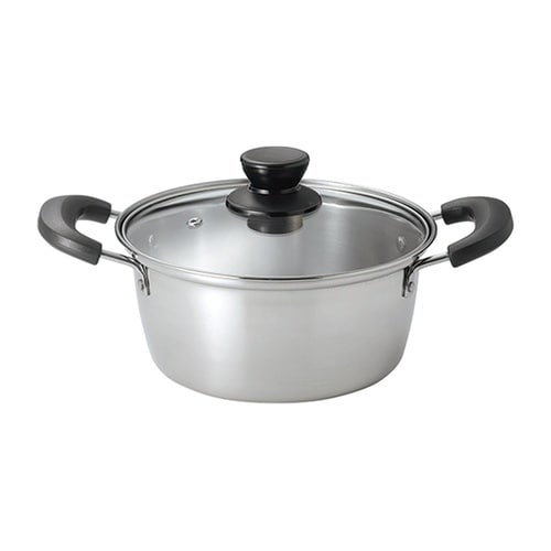 ステンレス製両手鍋