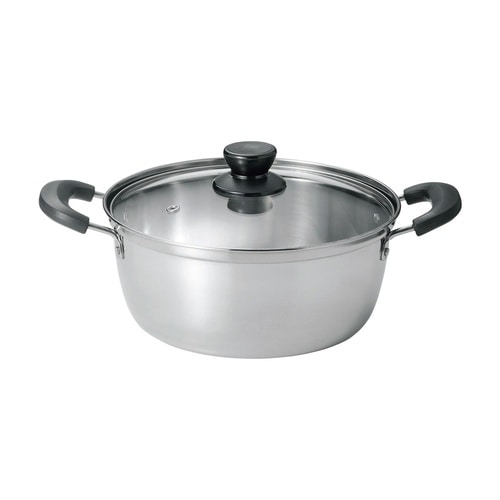 ステンレス製両手鍋