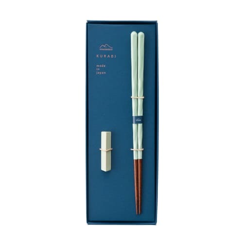 箸置き揃え・青磁