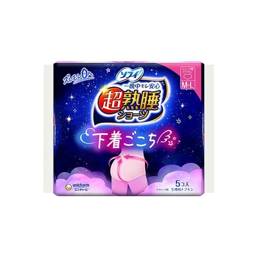 超熟睡ショーツ ML 5枚#37122