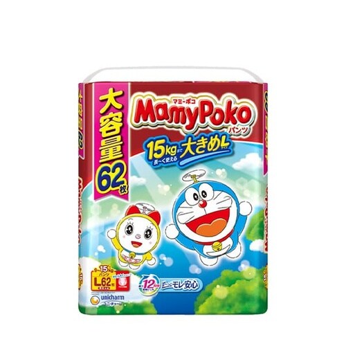 マミーポコ パンツL62枚