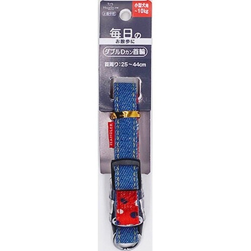 エブリデイ ドットデニムWカラーS/赤