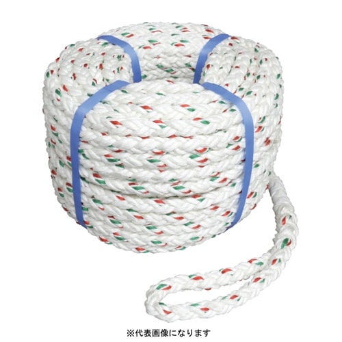 テトロンロープ12本打 ウィンチ用