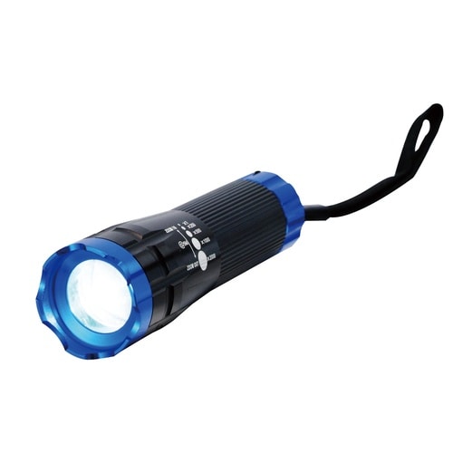 ツイストズーム付き 3W LEDトーチ