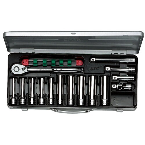 15点 12.7SQ ディープソケットレンチセット