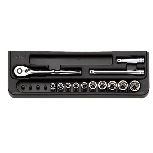 13点組 6.3SQ ソケットレンチセットミリ