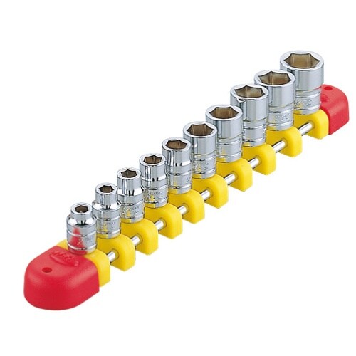 10点組 6.3SQ ソケットレンチセットミリ