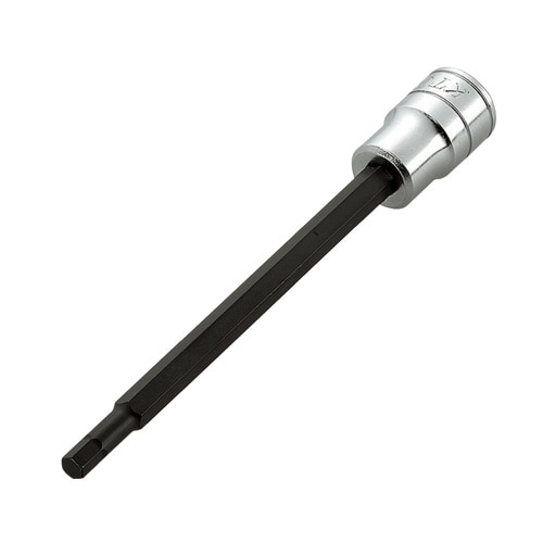 9.5SQ ロング六角ビットソケット 3/16