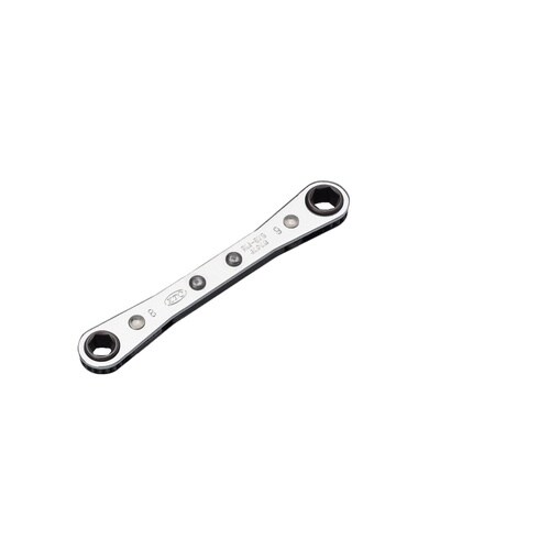 板ラチェット メガネレンチ 14×17mm