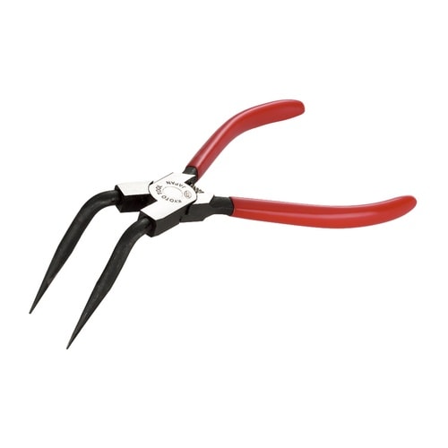 曲型ロングスナップリングプライヤ 穴用 φ1.2