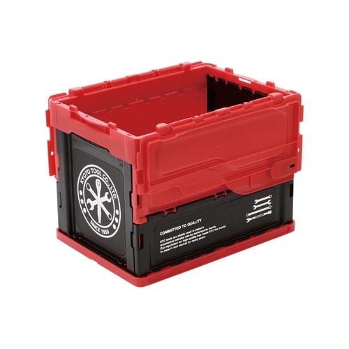 KTC折り畳みコンテナ 20L レッド