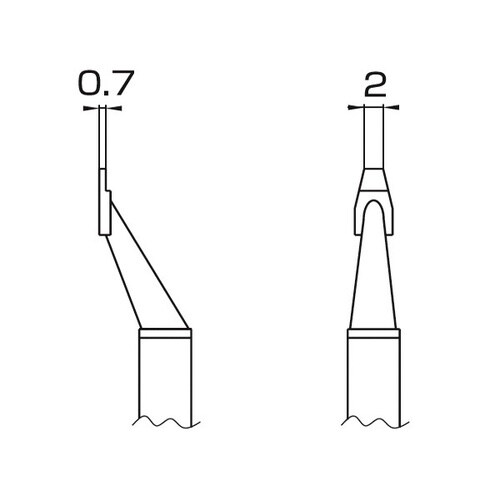 こて先2L型 T8シリーズFM−2022用