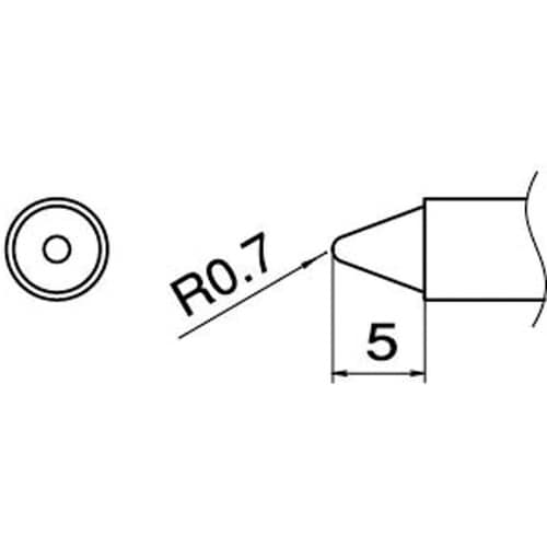 T12シリーズ こて先0.7B型
