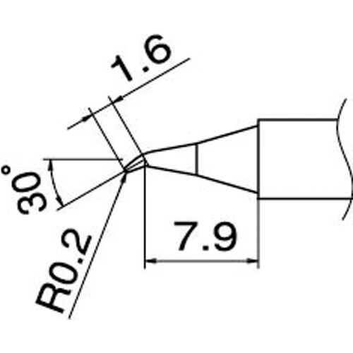 T12シリーズ こて先0.2JS型