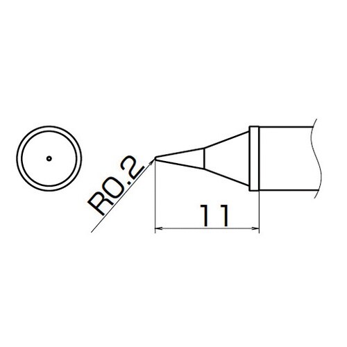 T12シリーズ こて先WI型 高熱容量タイプ