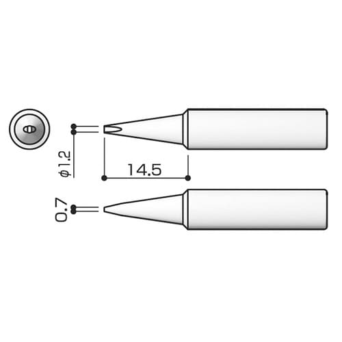 T18シリーズ こて先1.2D型