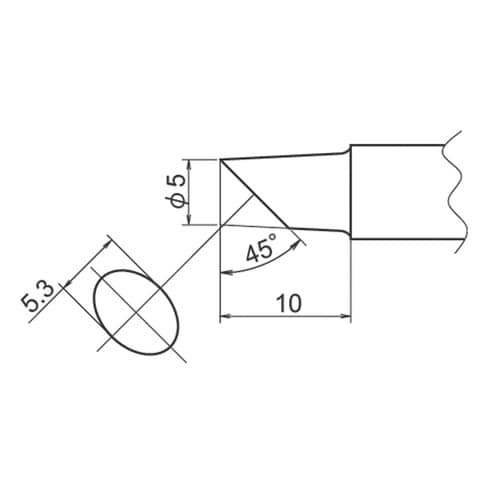 T20シリーズ こて先5C型