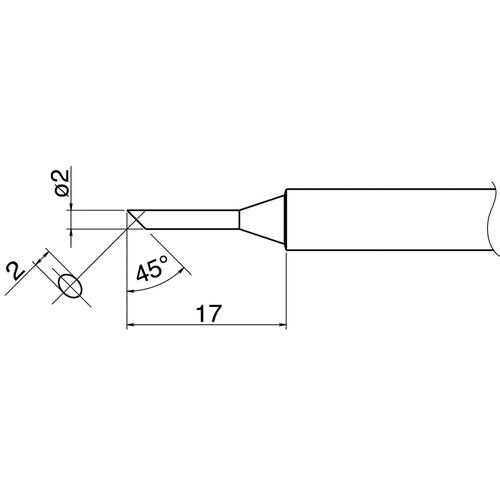 T34シリーズ こて先2C型 ダッシュ用