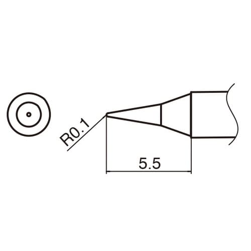 T35 こて先 I型 400℃