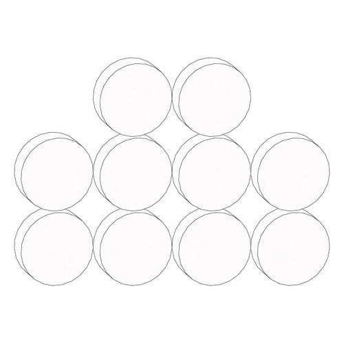 10個入 セラミックペーパーフィルターこて用