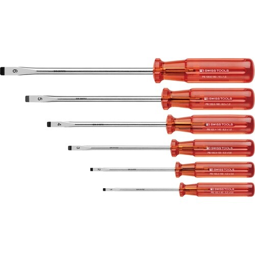 6本組 クラシック マイナスドライバーセット