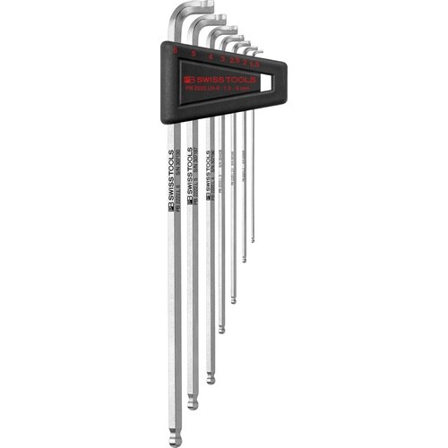 マルチアングル ボール付ロング六角棒レンチセット