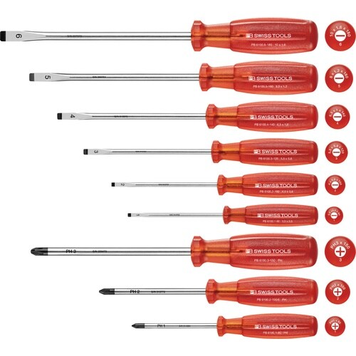 マルチクラフト マイナス・プラスドライバーセット