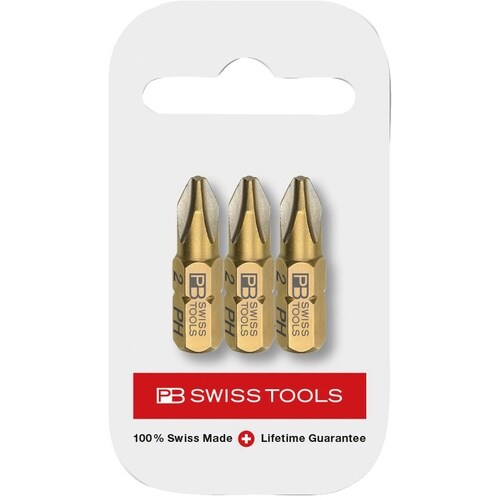 3本入 1/4 プラスショートビットセット PH2