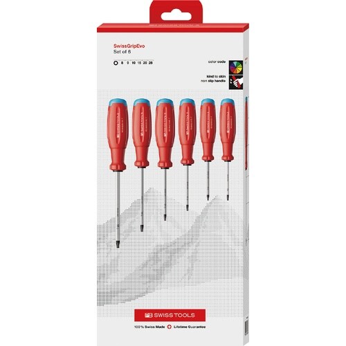 EVO トルクスドライバーセット 6本組 箱入