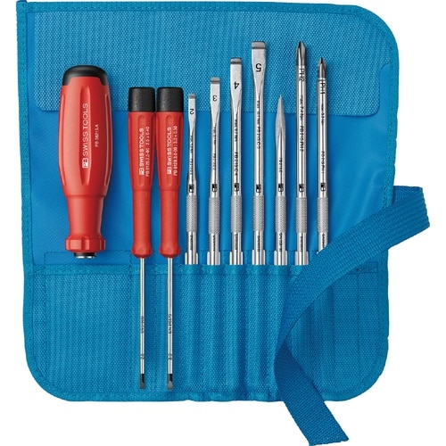 差替式ドライバーセット 9本組 ターコイズ