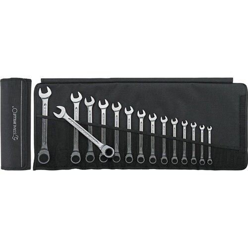 15点組 ラチェットコンビネーションレンチセット