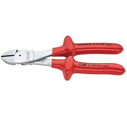 1000V絶縁強力斜ニッパー 200mm