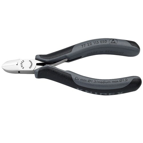 エレクトロニクスニッパーESD 115mm
