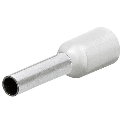 200個 圧着端子 φ0.5 10mm ホワイト