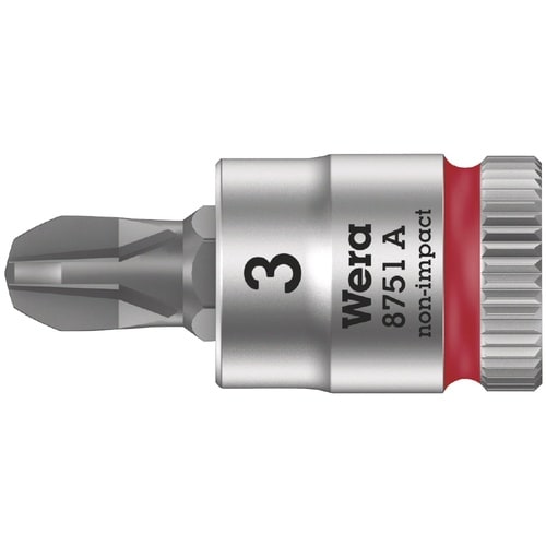 差込角1/4DR プラスビットソケット PH3