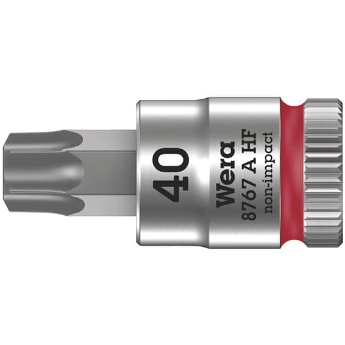 差込角1/4DR トルクスビットソケット TX40