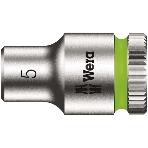 差込角1/4DR 六角5mm 全長23mm