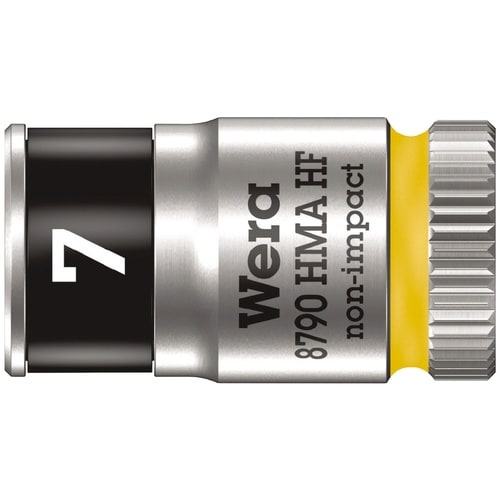 差込角1/4DR ソケット 六角7mm 23mm