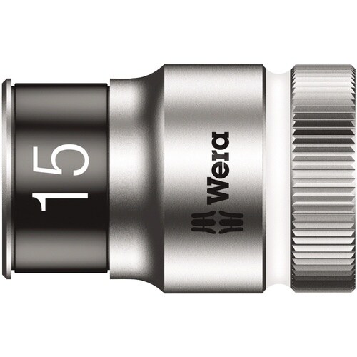 1/2DR ソケット 六角15mm 全長37mm