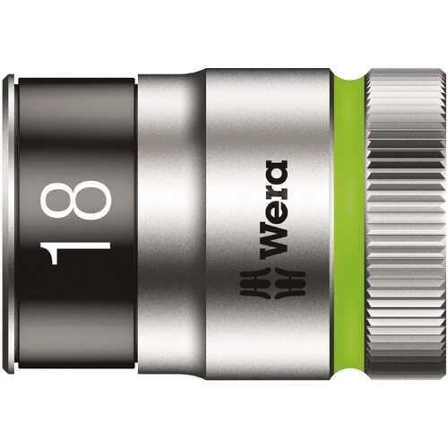 1/2DR ソケット 六角18mm 全長37mm