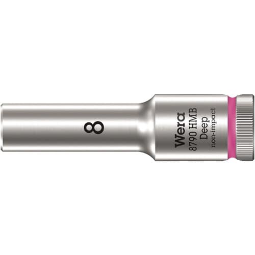 3/8DR ディープソケット 六角サイズ8mm