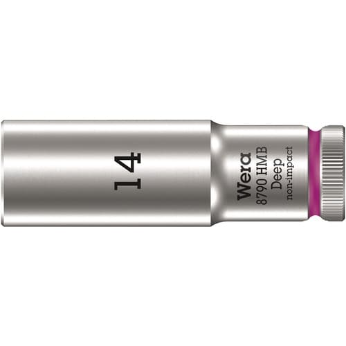 3/8DR ディープソケット 六角サイズ14mm