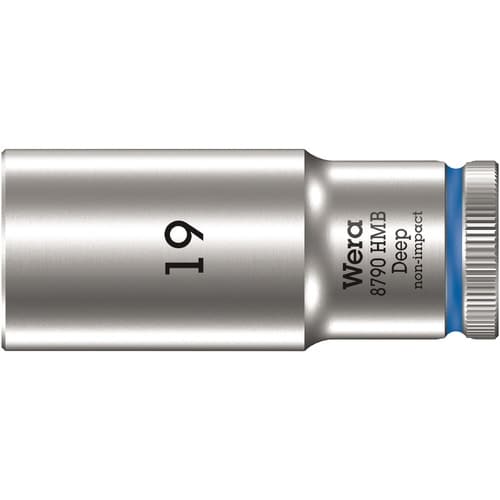 3/8DR ディープソケット 六角サイズ19mm