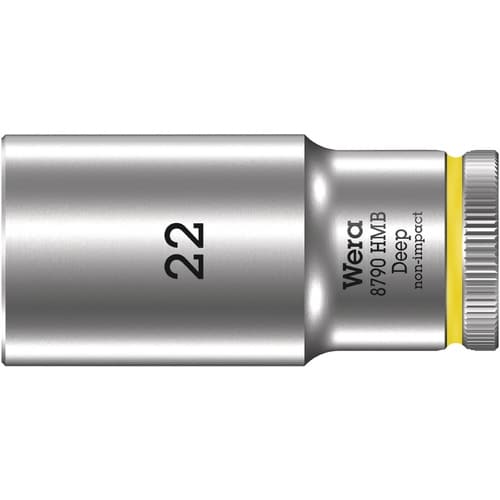 3/8DR ディープソケット 六角サイズ22mm