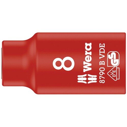 3/8DR 絶縁ソケット 六角サイズ8mm