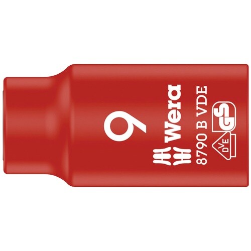 3/8DR 絶縁ソケット 六角サイズ9mm